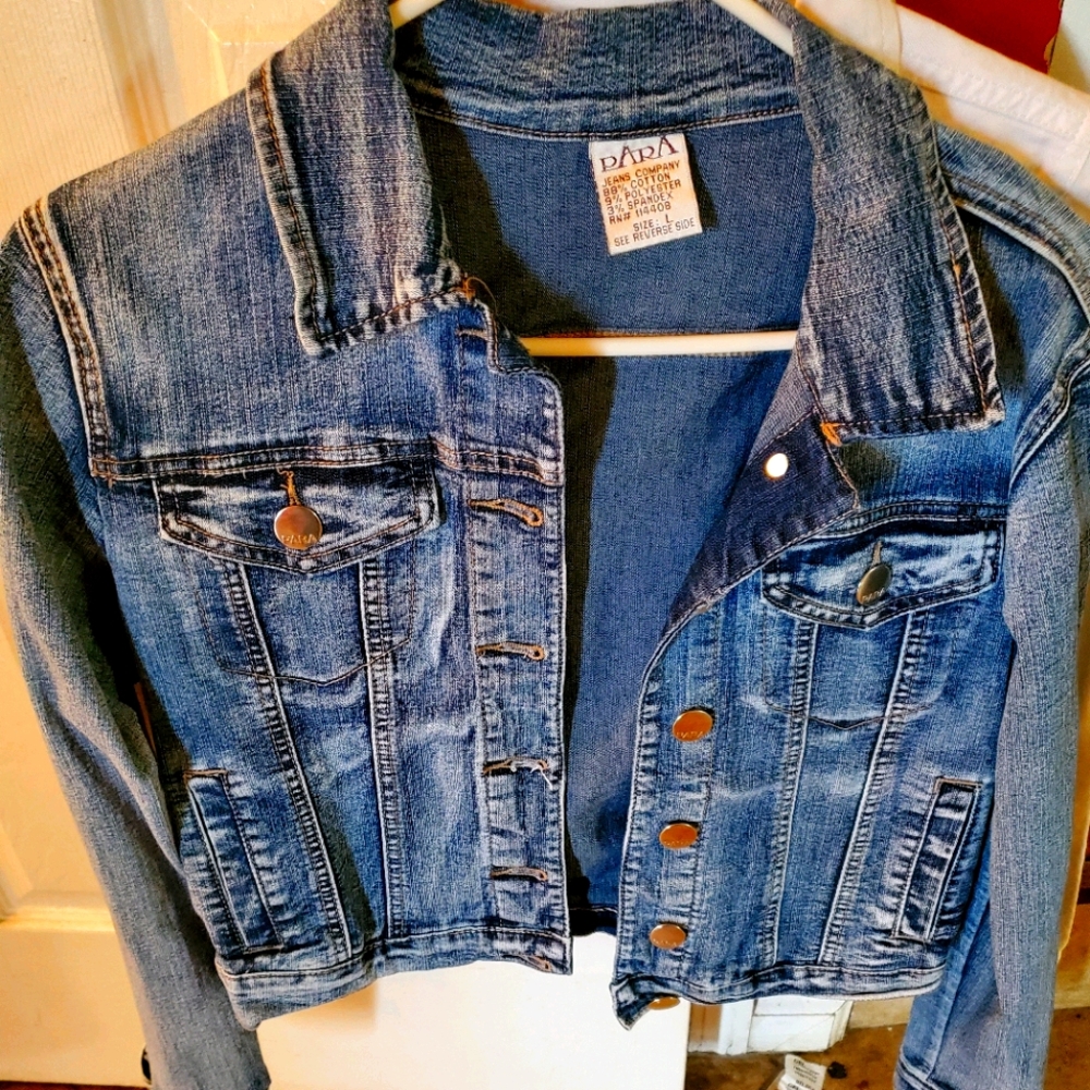 Blue jean jacket